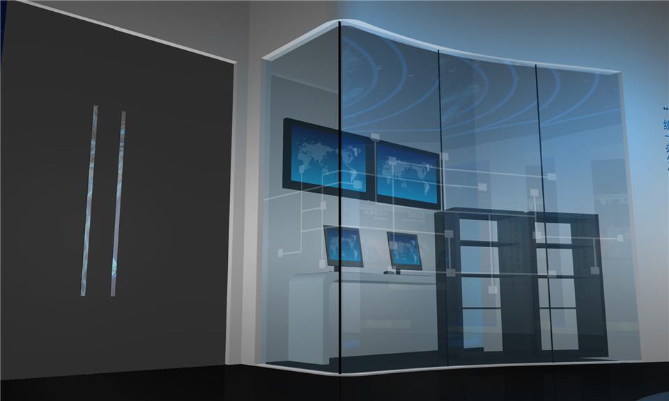 科技公司展厅设计案例