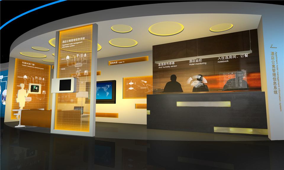 科技公司展厅设计案例