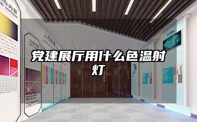 党建展厅用什么色温射灯