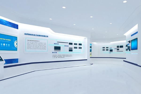 金属成形机床制造多媒体展厅设计装修