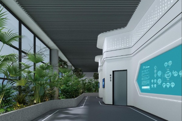 环境治理业展览展厅设计装修