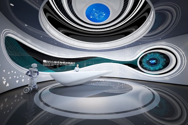 防水建筑材料制造展厅设计报价设计装修