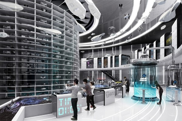 汽车租赁展厅策划设计装修