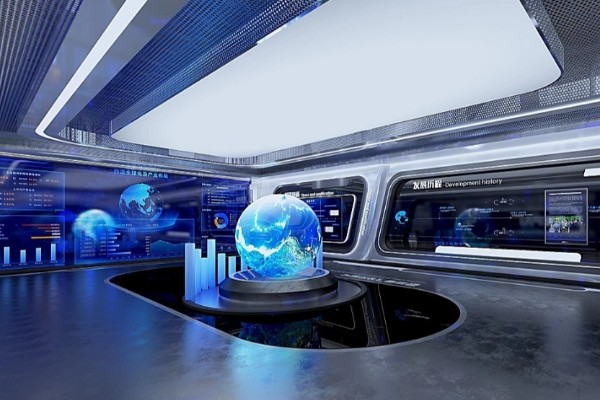 危险化学品仓储数字多媒体展厅设计装修