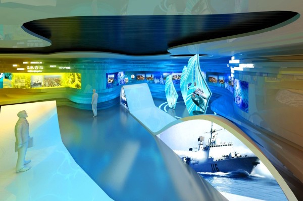 手工纸制造智慧展厅设计装修