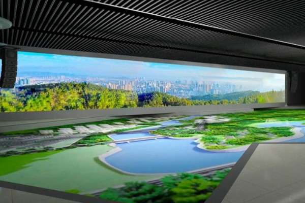 草制品业多媒体智慧展厅展示设计装修