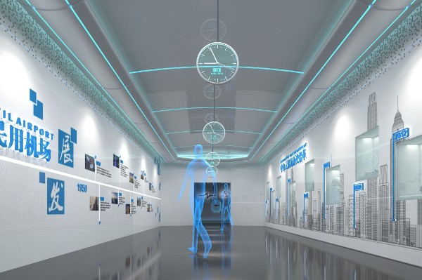 石油钻采专用设备制造展厅多媒体互动设计装修