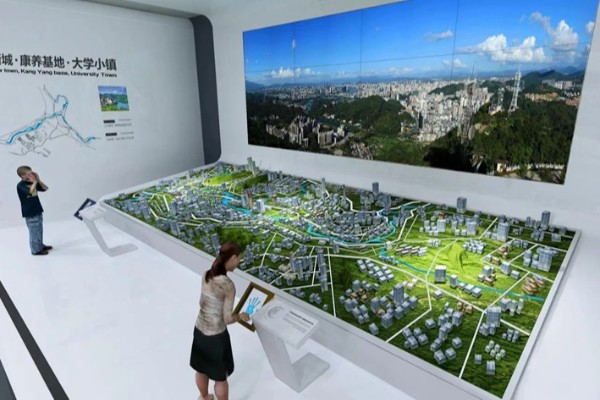 泡沫塑料制造展厅展示墙设计装修