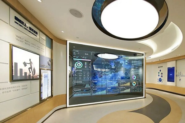 电子设备制造业企业展厅公司设计装修