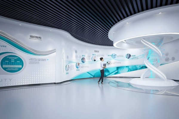 食用植物油加工展览展示展厅设计装修