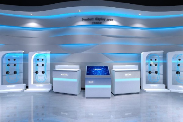 体育会展服务多媒体展厅设计装修