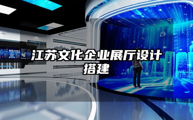 江苏文化企业展厅设计搭建