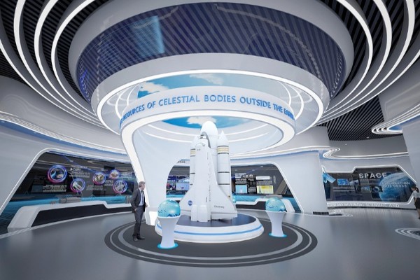 工艺品展览展厅搭建设计装修