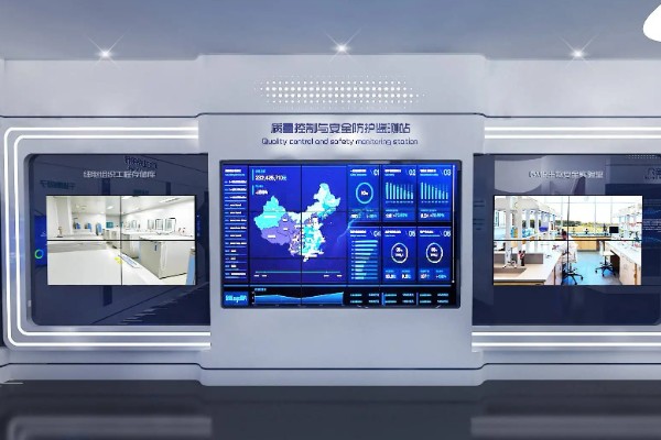 皮革服装制造展厅多媒体中控系统设计装修