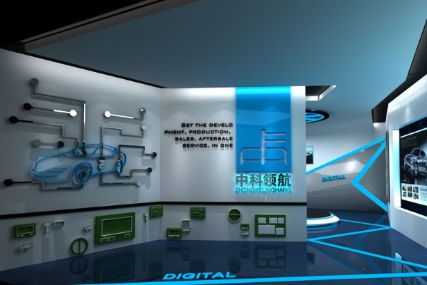 生物药品制品制造企业数字展厅设计装修