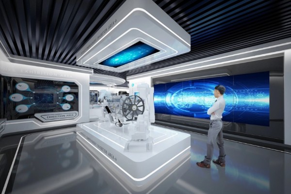 体育用品展厅序厅设计装修