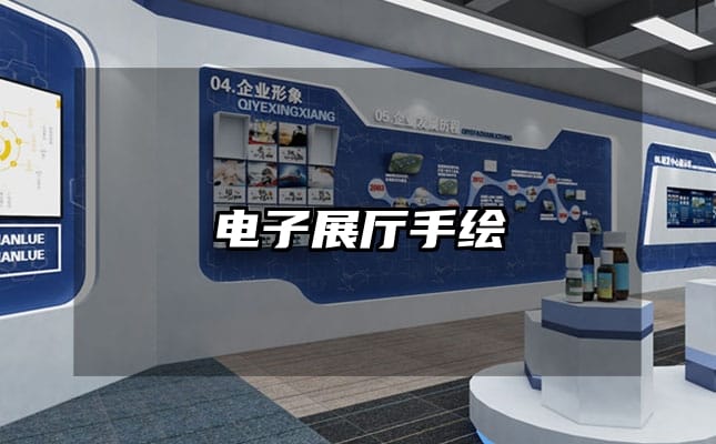 电子展厅手绘