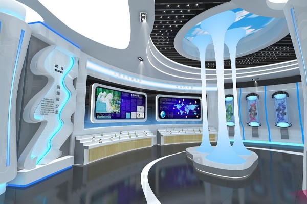 规划馆多媒体展厅布展