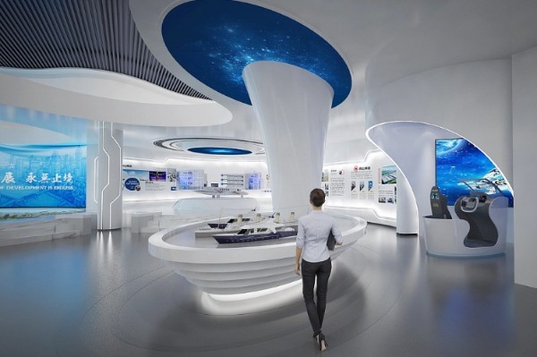 木质家具制造展厅多媒体中控系统设计装修