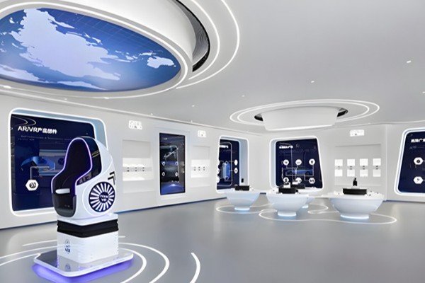 物料搬运设备制造展厅多媒体互动设计装修