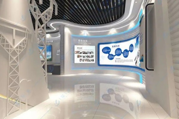发电机工厂展厅设计装修