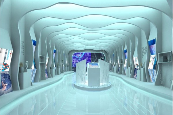 海洋服务展览展厅搭建设计装修