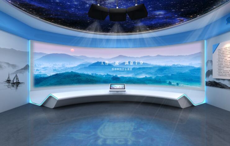 互动魔镜墙系统制作-展厅魔镜互动展示
